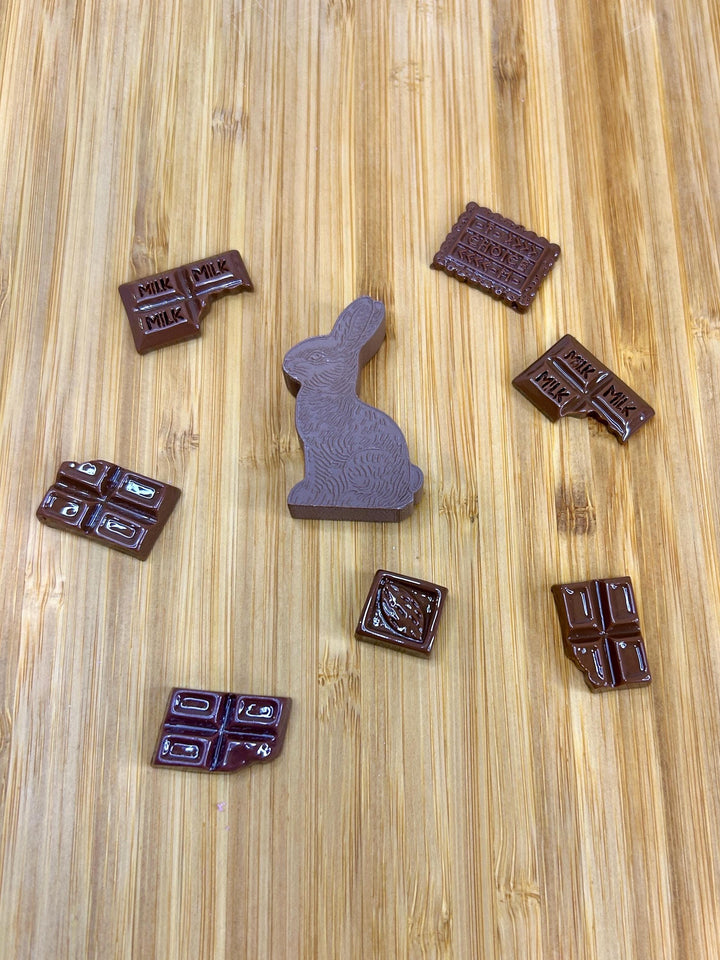 Easter Chocolate Sensory Filler Mix | Chocolate Bunny & Eggs Pasta | Chocolatey Sweet Charms | Easter Toddler Bin | Cocoa Inspired Play