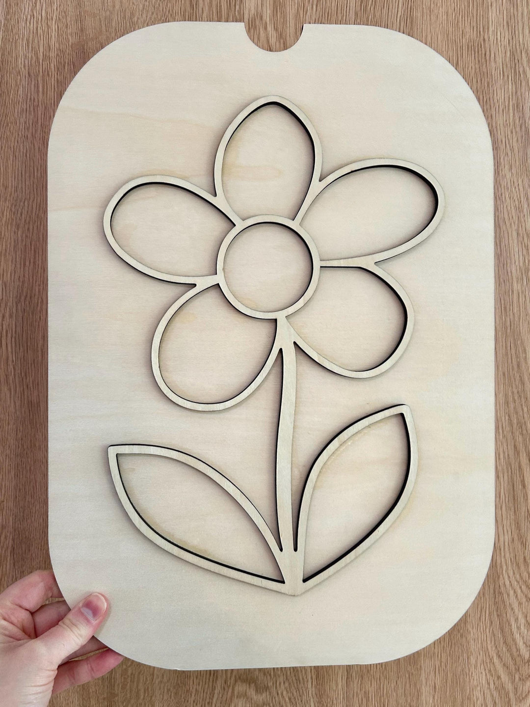Large Fillable Flower TROFAST Lid | Wooden Flisat Sensory Table Insert | Spring Tray | Gardening Play | Unfinished Montessori Activity