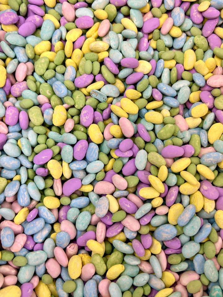 Pastel Easter Egg Hunt Sensory Filler | Beautiful Spring Filler Mix | Easter Bunny Sensory Bin | Green Grass Rice | Kids Montessori Play