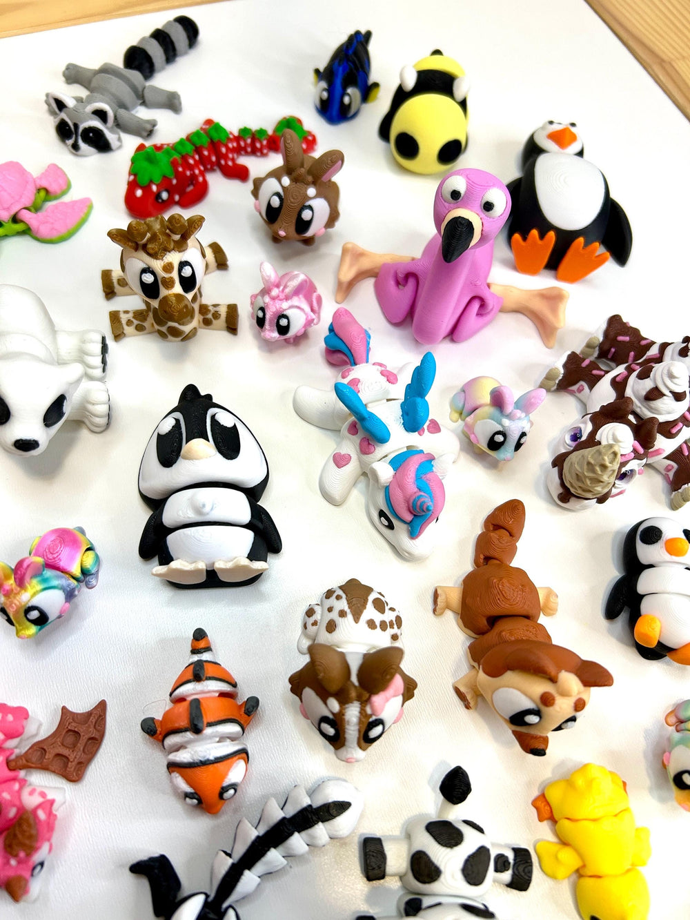 Articulated Animals | 3D Printed Creature Figurines | Trinket Container | Small World Play | Fidget Toy | Easter Basket Filler Gift