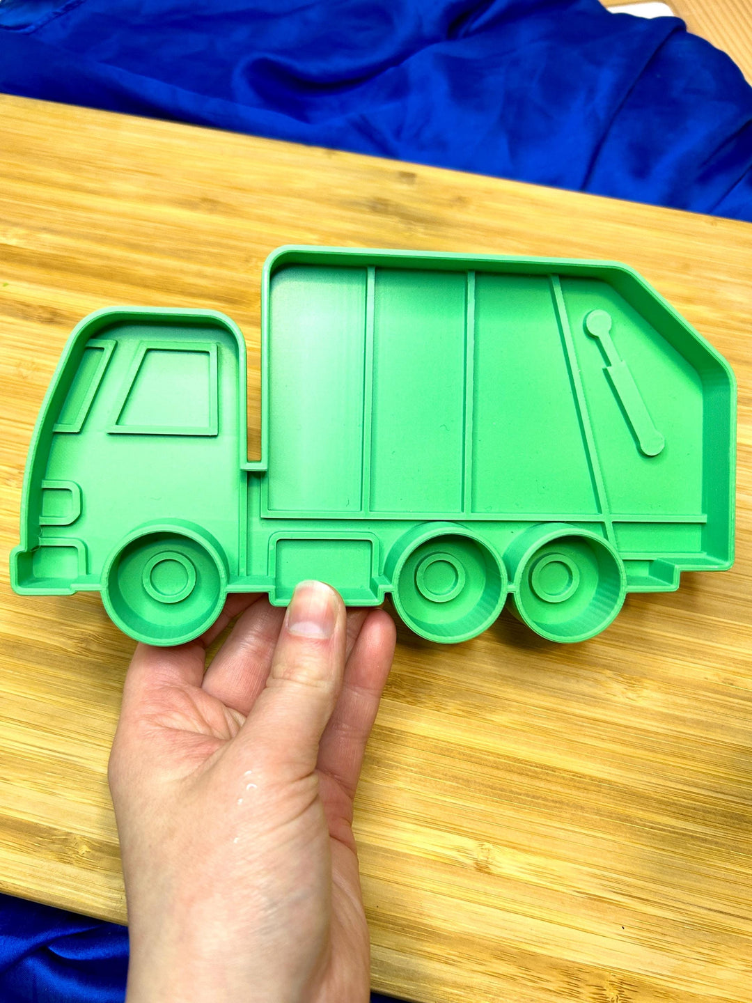 Recycling Sensory Filler Mix | Earth Day Sensory Bin | Green & Blue Filler | Garbage Truck Theme | Montessori Learning | Flisat Table Fun