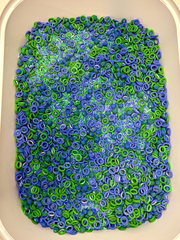 Recycle, Trash & Compost Sorting Trinket Trays | Garbage Truck Sensory Tray | Earth Day Sensory Bin Tool | Educational Montessori Play