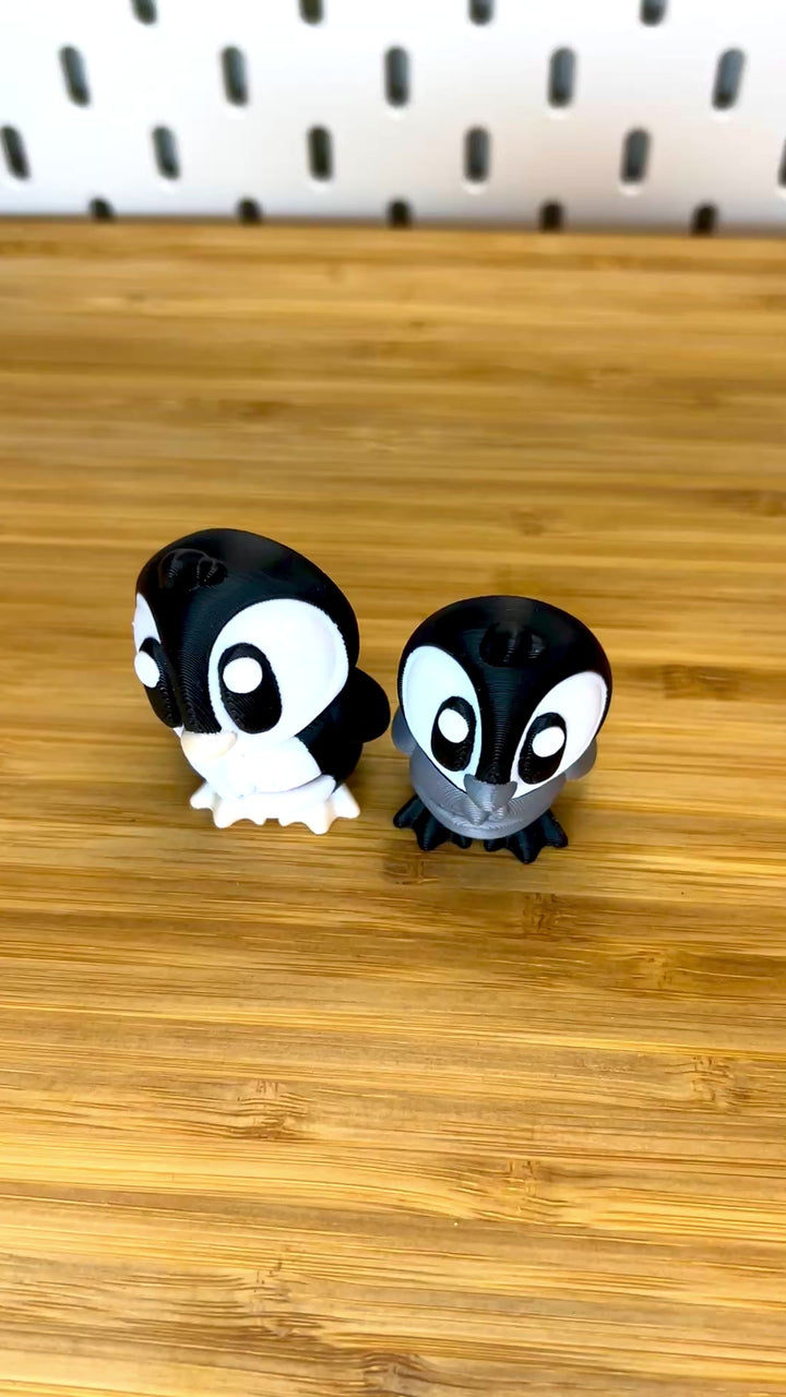 3D Printed Articulated Penguins