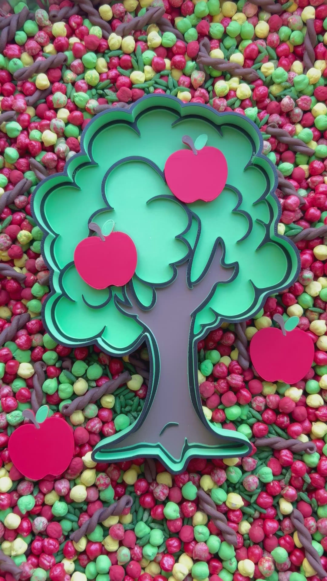 Apple Orchard Sensory Filler Mix | Fall-Themed Sensory Bin