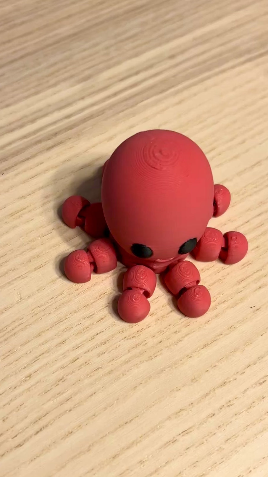 3D Printed Octopus Friend | Ocean Friends Sensory Play | Eco-Friendly PLA
