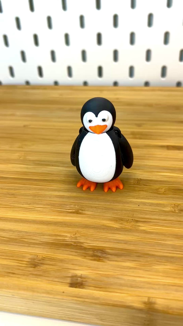 3D Printed Articulated Penguin