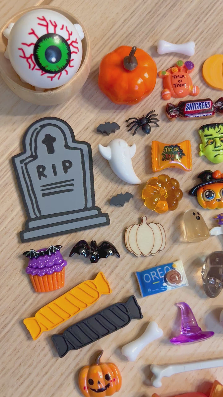 Mystery Bag: Halloween Charms &amp; Loose Parts