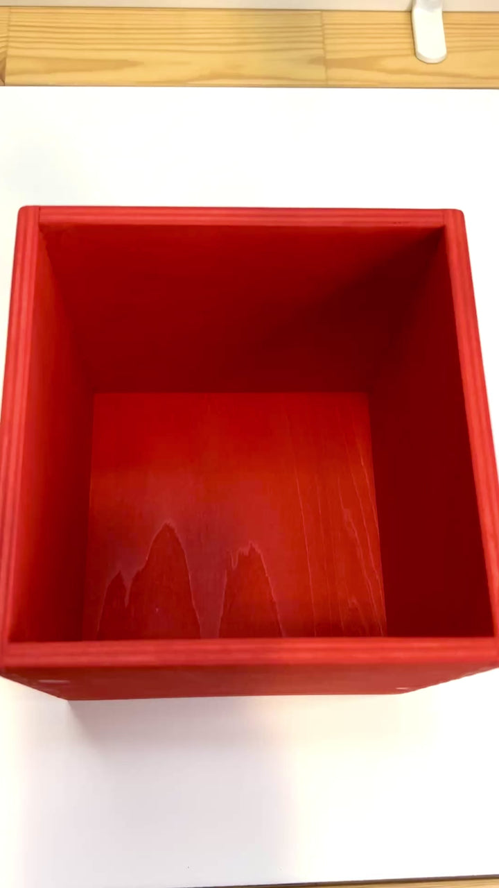 Wooden Colourful Nesting Boxes | Stackable Rainbow