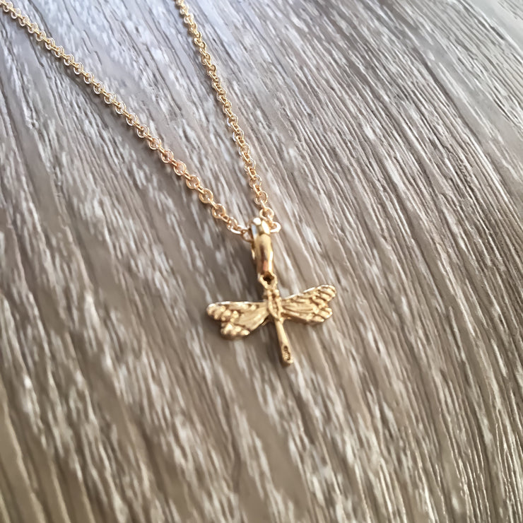 Dragonfly Necklace, Dragonflies Jewelry, Memorial Gift, Grief Necklace, Mourning Jewelry, Loss of Father Keepsake, Bereavement Gift