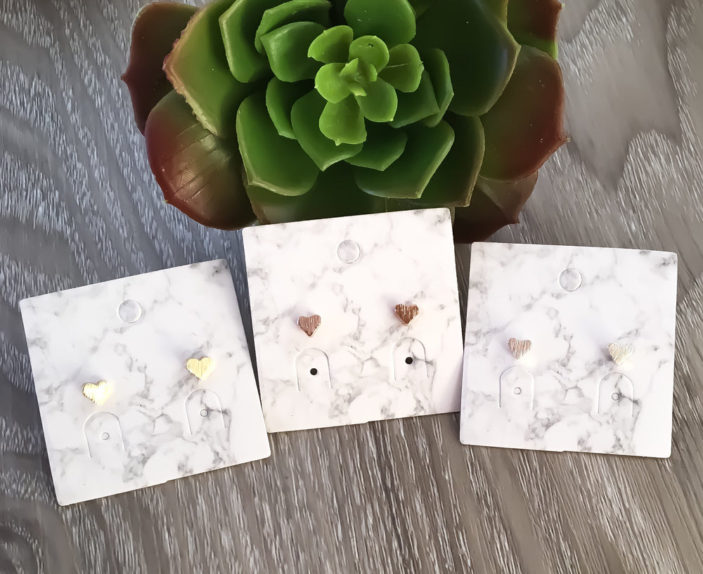 Dainty Heart Stud Earrings, Tiny Heart Earrings, Rose Gold Stud Earrings, Dainty Jewelry, Bridesmaid, Minimalist Stud Earrings, Friendship