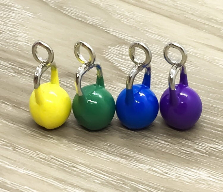 Porte-clés fitness, kettlebell, transpirez maintenant pour briller plus tard, la force est belle