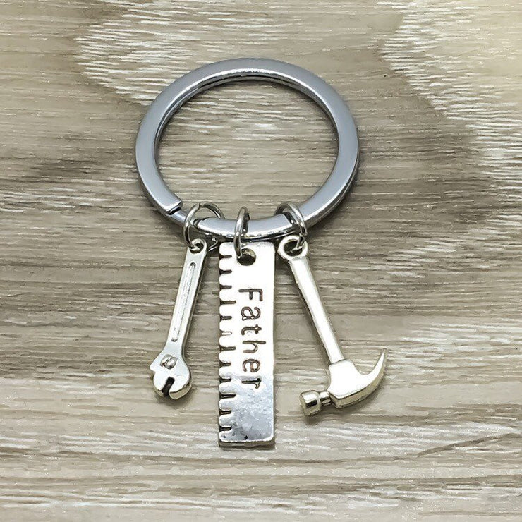 Father's Day Gift, Dad Keychain, Handyman Gift from Son, Father Keychain, Papa Gift, Gift for Him, Gift from Daughter