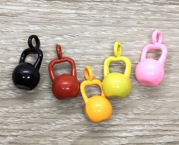 Fitness Lover Keychain, Girls Who Sweat Keyring, Fitness Gifts, Kettlebell Keychain, Gym Keyring, Gift for Personal Trainer, Coach Gift