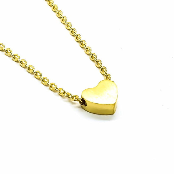 Tiny Heart Necklace, Dainty Heart Jewelry, Friendship Necklace, Minimalist Jewelry, Gift for Daughter, Sisters Necklace, Gift for Girlfriend