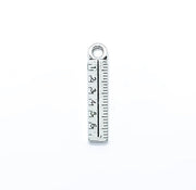 1 Tiny Ruler Charm, Measurements