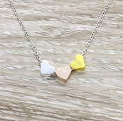 Generations: 3 Hearts Necklace with Card