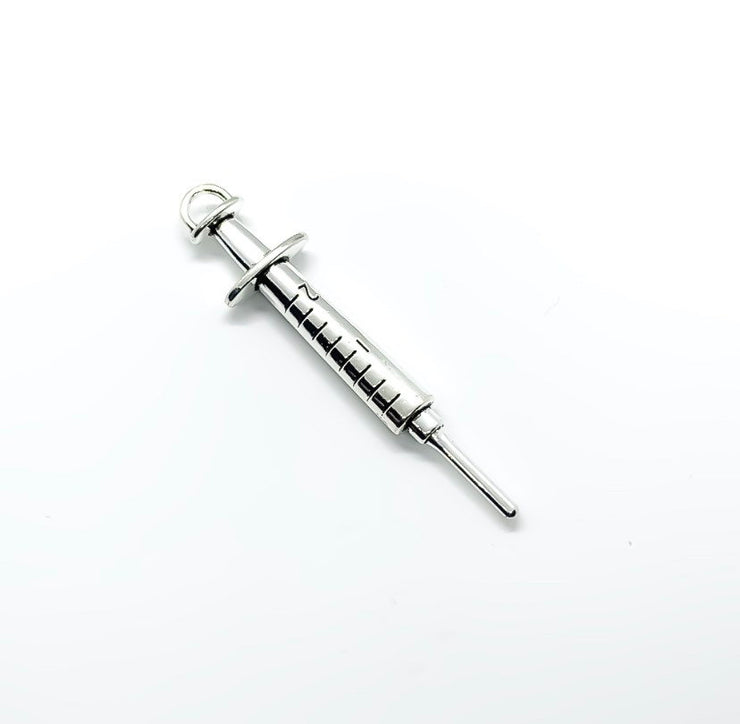 1 Large Syringe Charm