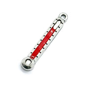 1 Large Red Thermometer Charm