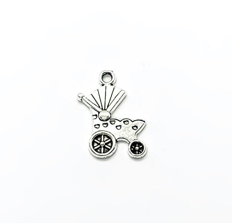 1 Baby Carriage Charm