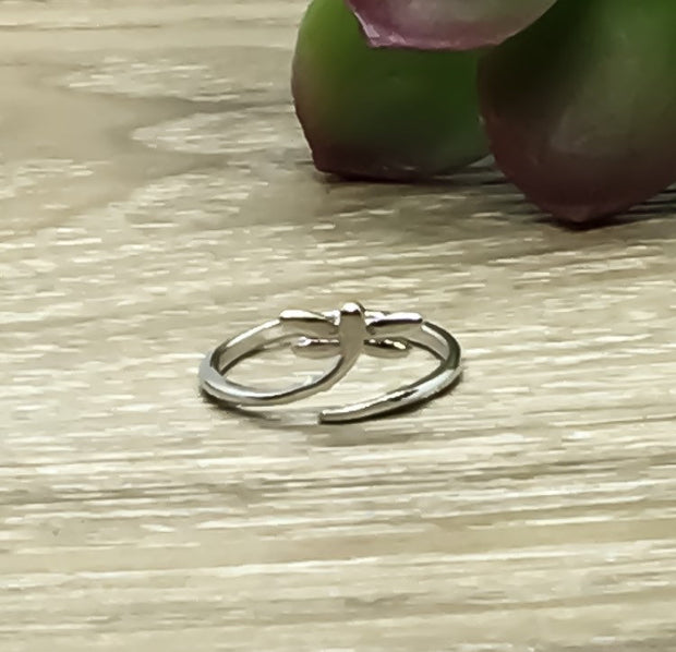 Dragonfly Ring, Dainty Sterling Silver Ring, Simple Jewelry, Promise Ring, Statement Ring, Delicate Ring, Friendship Birthday, Gift Exchange