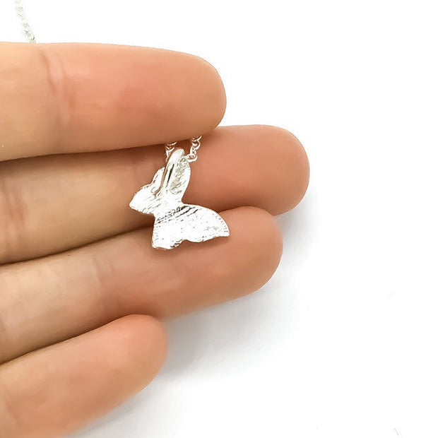 Butterfly Necklace with Box, Inspirational Card, Dainty Jewelry, Wings Got Stronger, Strength Jewelry Gift, Butterfly Pendant, Friend Gift