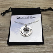 Registered Nurse Gift, She Believed She Could, RN Necklace, Nursing Jewelry Gift, Thank You Gift from Patient, Nursing Student Gift
