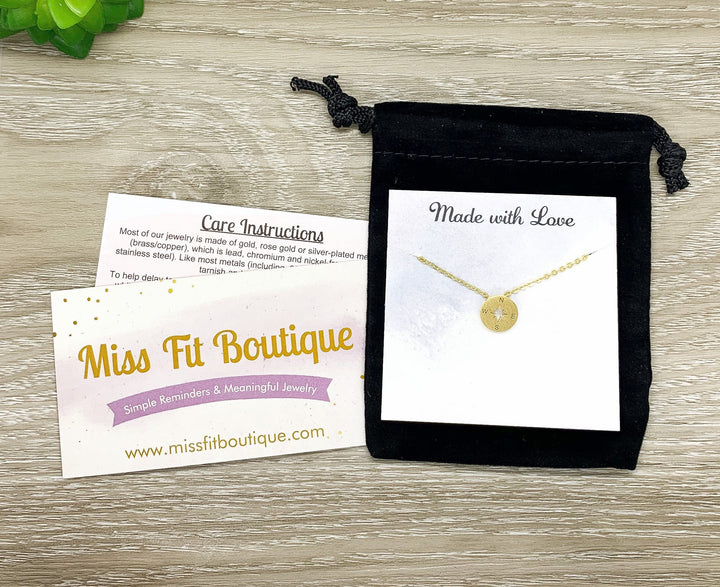The Love Between a Grandmother and Granddaughter is forever, Grandma Necklace, Gift from Granddaughter, Birthday Gift for Grandmother