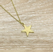 Large Star Necklace Gold, You’re a Superstar Card, Celestial Jewelry, Gift for Student, Young Girl Necklace, Back to School Gift