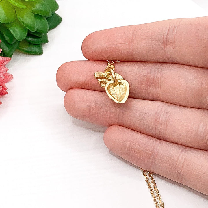 Nurse Appreciation Card, Anatomical Heart Necklace, Nursing Jewelry, Nursing is a Work of Heart, Gift from Patient, Nursing Student Graduate