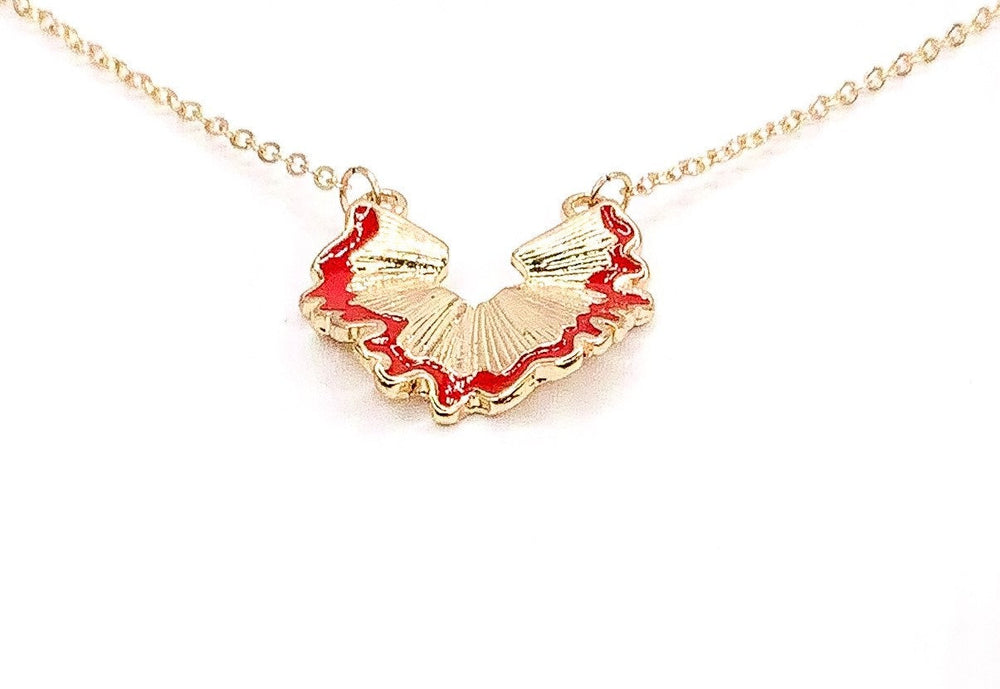 Pencil Shaving Necklace, Red Pencil Pendant, Teacher Appreciation Gift, Thank You Card from Parent, Teacher Retirement Gift, Art Teacher