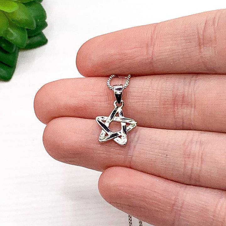 You’re a Superstar Card, Star Necklace Sterling Silver, Encouragement Gift, Dainty Cubic Zirconia Jewelry, Celestial Necklace, Uplifting