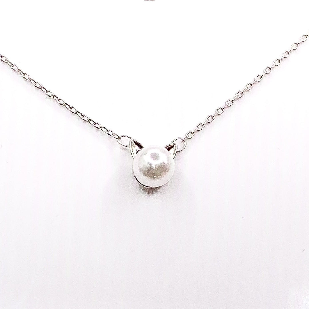 Crazy Cat Lady Necklace, Gift for Cat Lover, Tiny Cat Necklace, Sterling Silver Jewelry, Cat Owner Jewelry, Personalized Gift for Cat Mom