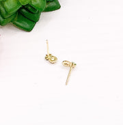 Tiny Pineapple Stud Earrings, Sterling Silver Earrings, Tropical Fruit Jewelry, Minimal Jewelry, Destination Wedding, Gift for Bride, Foodie