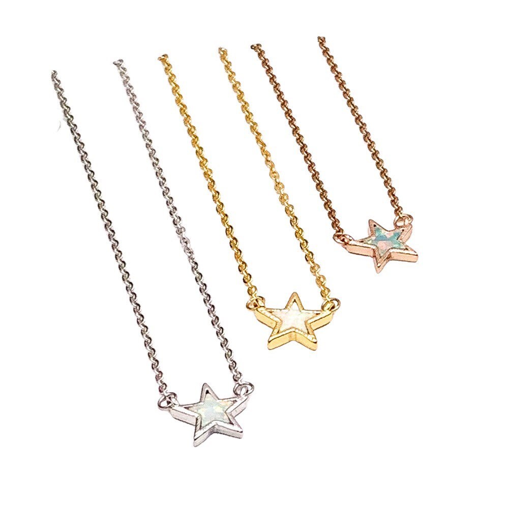 You’re Superstar Gift, Opal Star Necklace, Celestial Jewelry, Teenage Girl Gift, Cheer Up Gift, Friend Birthday Gift, Cute Graduation Gift