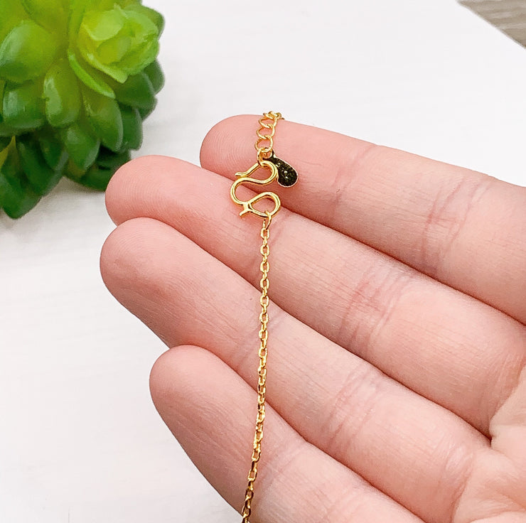 Water Droplet Necklace, Dainty Jewelry, Teardrop Necklace Gold, Waterdrop Necklace, Reminder to Stay Hydrated, Simple Reminder Jewelry