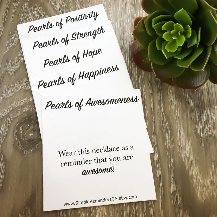 Multiple Pearl Necklace, Dainty Pearls Necklace, Friendship Gift, Sterling Silver, Bridesmaid Gift, Minimalist Jewelry, Birthday, Wedding